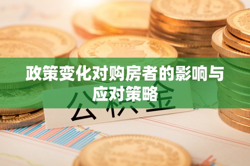 磴口政策变化对购房者的影响与应对策略