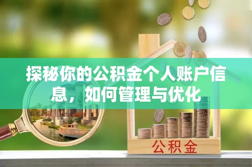 磴口探秘你的公积金个人账户信息，如何管理与优化