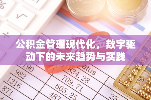 磴口公积金管理现代化，数字驱动下的未来趋势与实践