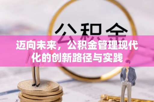 磴口迈向未来，公积金管理现代化的创新路径与实践