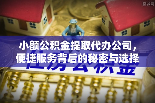 磴口小额公积金提取代办公司，便捷服务背后的秘密与选择指南