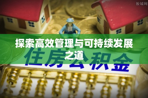 磴口探索高效管理与可持续发展之道