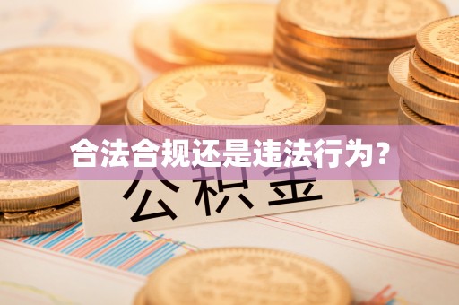 磴口合法合规还是违法行为？