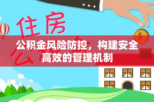 磴口公积金风险防控，构建安全高效的管理机制