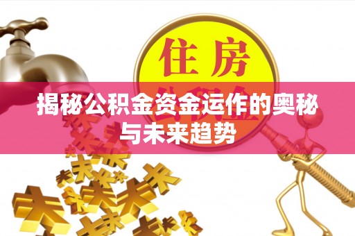 磴口揭秘公积金资金运作的奥秘与未来趋势