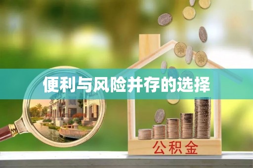 磴口便利与风险并存的选择