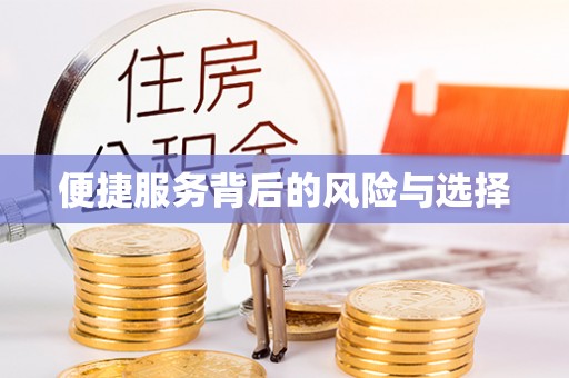 磴口便捷服务背后的风险与选择