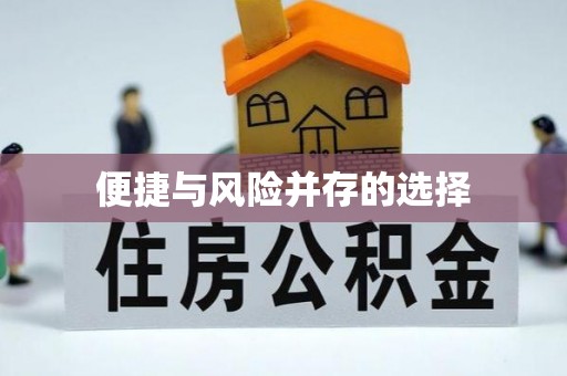 磴口便捷与风险并存的选择