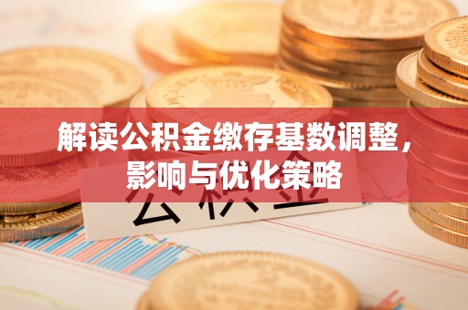 磴口解读公积金缴存基数调整，影响与优化策略